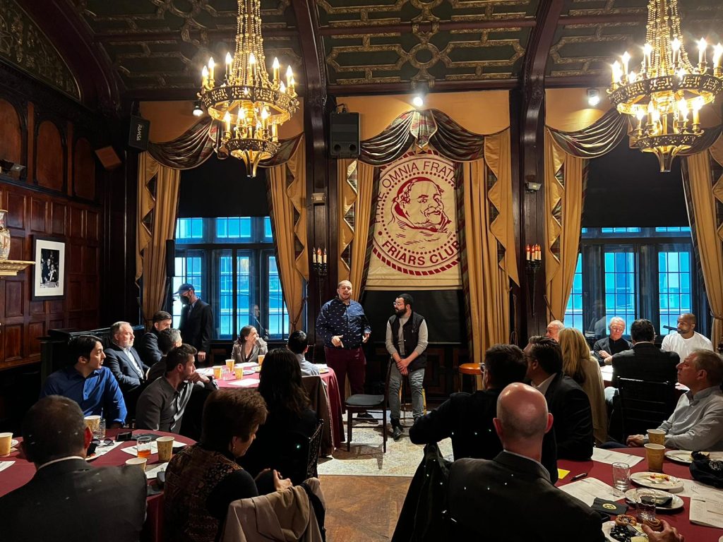 BNI Chapter 1 at the Friars Club in New York City