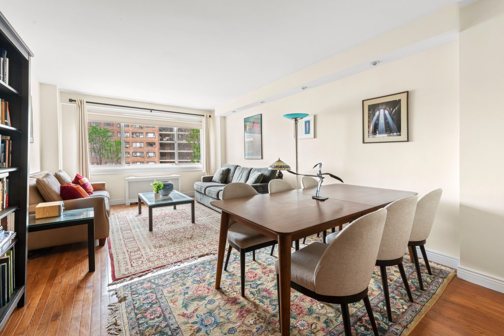 Enjoy stunning Hudson River and Palisades views from every room in this unique, renovated one bedroom apartment at River Terrace, a full-service co-op building in Spuyten Duyvil. 