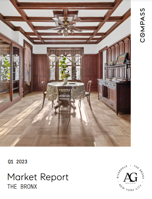 The First Quarter of the year saw a significant decrease in time on market while average prices dipped due to an increase in smaller units on the market. Let's look at how the Bronx market fared in the first quarter of 2023 and how it compares historically. 