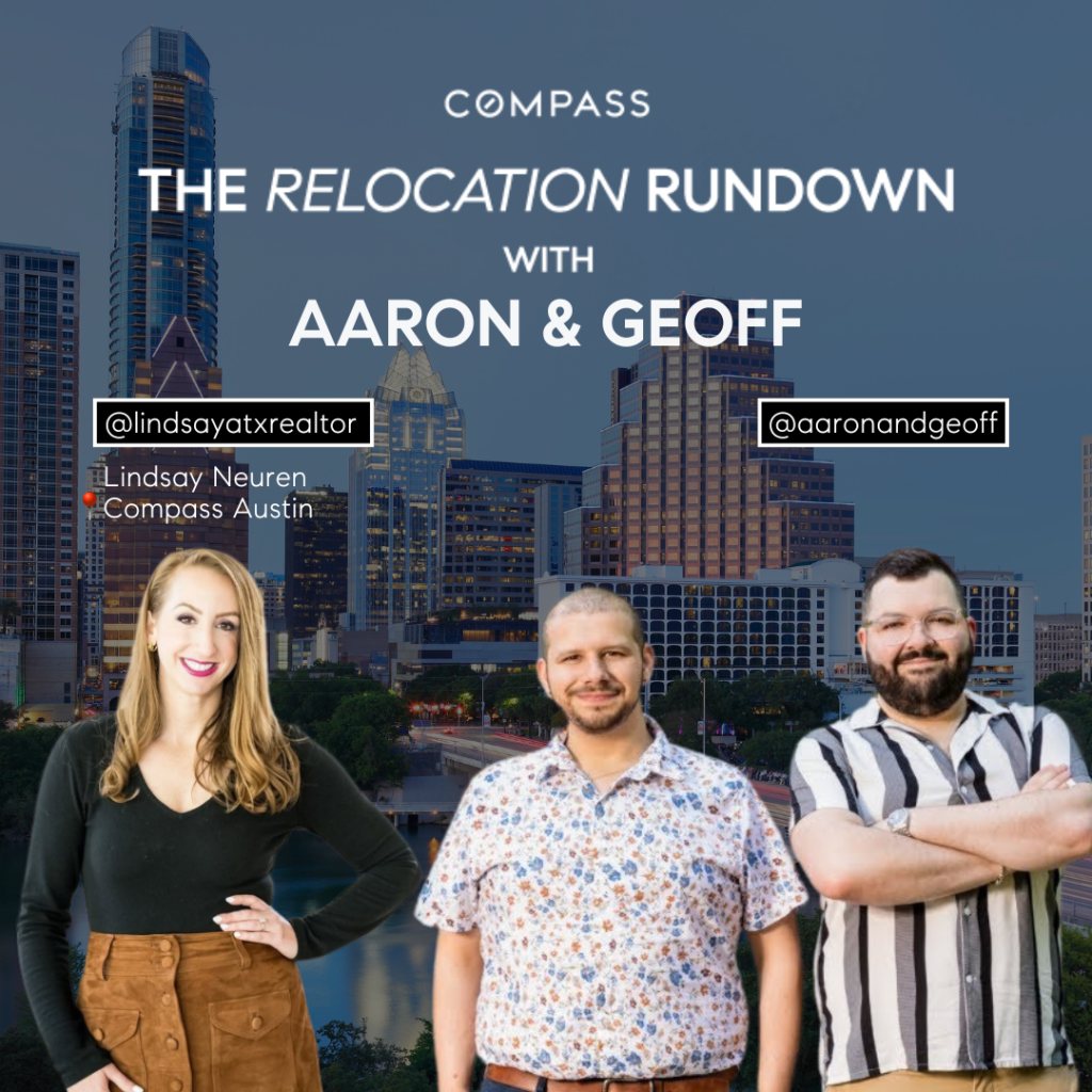 Welcome to another episode of Relocation Rundown, where Aaron and Geoff dive into the real stories behind picking up and moving—whether it’s for a new job, a lifestyle change, or just a fresh start. This week, we’re headed to the heart of Texas to chat with Lindsay Neuren about what it’s really like to relocate to Austin. From navigating the booming housing market to discovering the city’s vibrant culture and community, Lindsay shares everything you need to know before making the move.