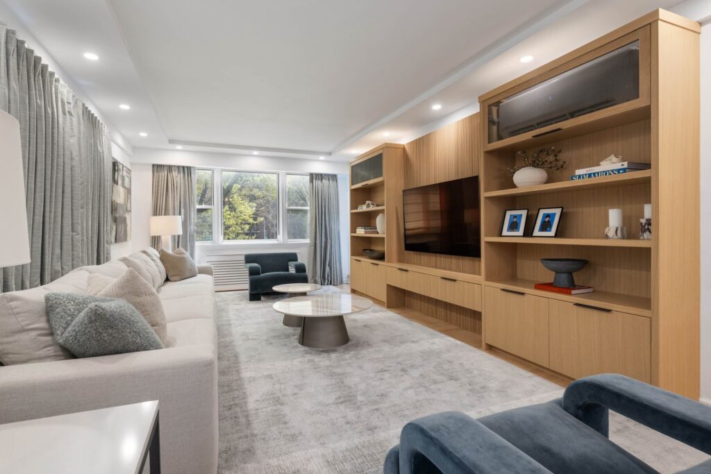Experience the rare luxury of space in this meticulously renovated, five-bedroom masterpiece at The Blackstone. Boasting triple exposures, two private terraces, and a professional-grade chef's kitchen, this expansive combined residence offers a suburban-sized layout with the convenience of full-service Riverdale living—complete with included parking and exclusive access to on-site pickleball and basketball courts.