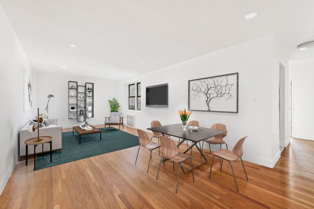 Discover the perfect blend of modern luxury and park-side tranquility in this meticulously renovated pre-war gem. Boasting a gut-renovated chef’s kitchen, a marble-style stone bath, and four oversized closets, Unit 3B at The Van Cort offers an expansive, sun-drenched sanctuary directly across from the lush trails of Van Cortlandt Park and just blocks from the 1 train.