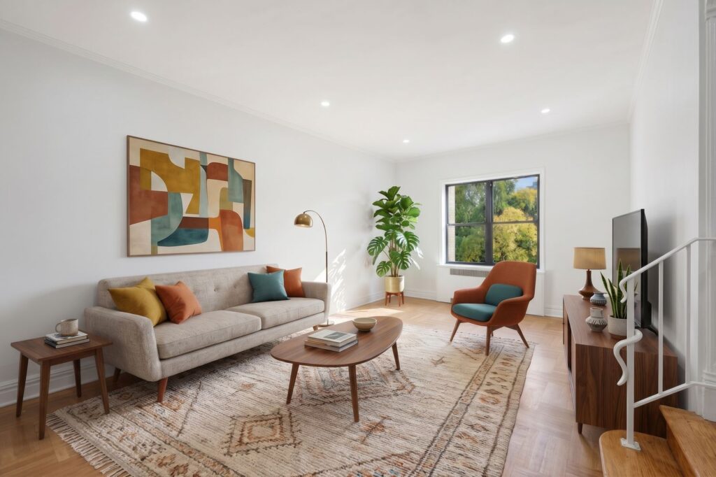Experience classic Art Deco charm and effortless buying with no board approval needed at 675 Walton Avenue, Unit 6D. Featuring a sunken living room with 10-foot ceilings, dual east/west exposures, an updated windowed eat-in kitchen, and five generous closets, this sponsor 1-bedroom home is a rare find. Plus, enjoy pet-friendly elevator living with a live-in super and rapid subway access via the 2, 4, 5, B, and D lines right across from Franz Sigel Park!