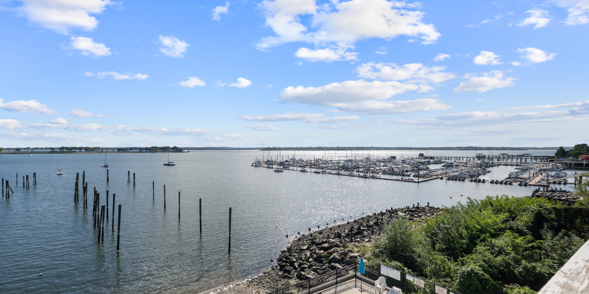 190 Schofield Street 3A, City Island — professional photo of the one-bedroom condo listing featured in The New York Times