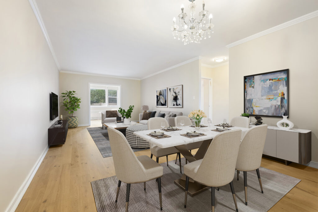 Experience full-service comfort and spacious design at 3725 Henry Hudson Parkway West, Unit 2H. Featuring brand-new hardwood floors, an eat-in kitchen with stainless steel appliances, and a versatile bonus room with pocket doors, this turn-key 2BR blends classic character with flexible modern living. Set in The Blackstone with doorman service, indoor parking, and outdoor pickleball courts, you are steps from Central Riverdale shopping, top dining, and fast express buses to Midtown.