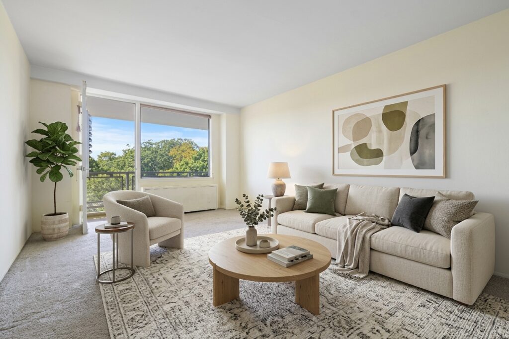 Welcome to Unit 8M at The Windsors, a sun-filled upper-floor residence in Central Riverdale offering panoramic, tree-lined vistas from your private balcony. Featuring oversized windows, deep closet storage, and a versatile layout with endless customization potential, this home sits in a premier full-service co-op. Plus, enjoy 24-hour doorman service, a fitness center, and a seasonal swim club with cabanas and BBQ areas!